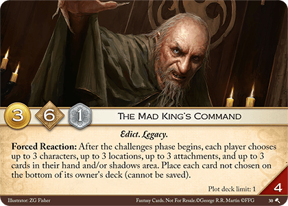 The Mad King's Command