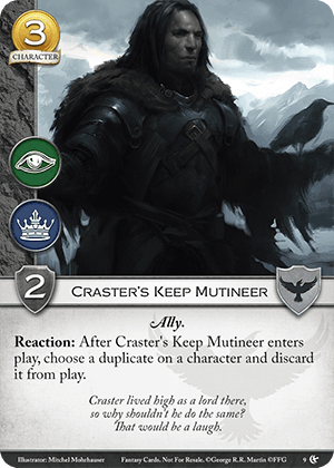 Craster's Keep Mutineer