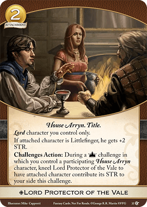Lord Protector of the Vale