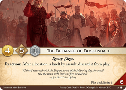 The Defiance of Duskendale