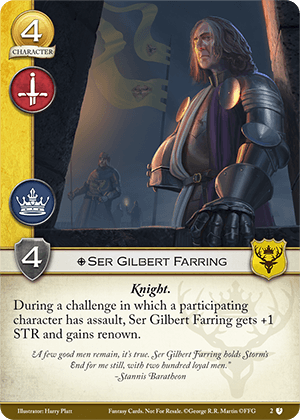 Ser Gilbert Farring