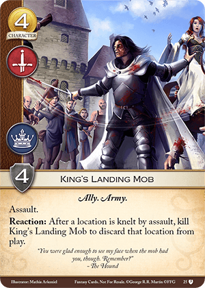 King's Landing Mob