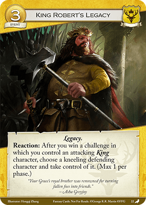 King Robert's Legacy