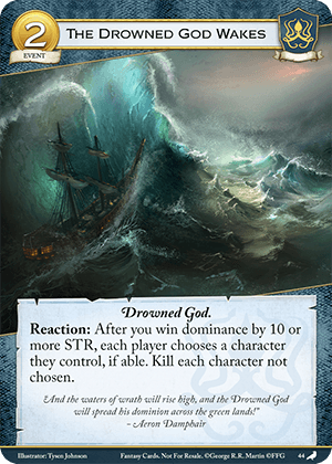 The Drowned God Wakes