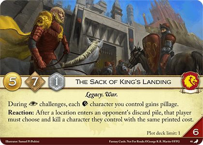 The Sack of King's Landing