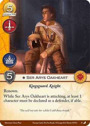 Ser Arys Oakheart