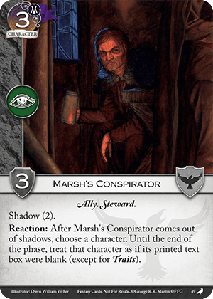 Marsh's Conspirator
