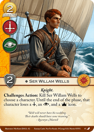 Ser Willam Wells
