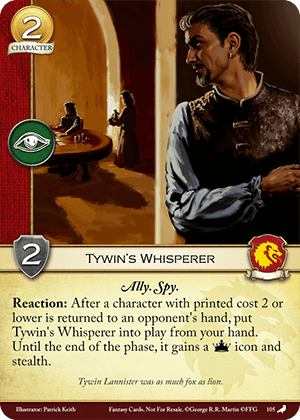 Tywin's Whisperer