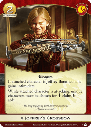 Joffrey's Crossbow