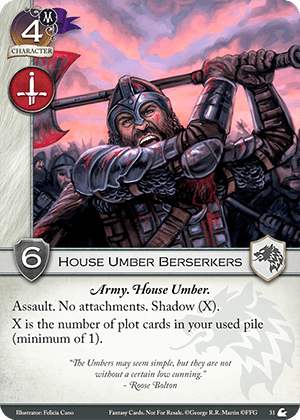 House Umber Berserkers