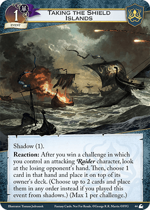 Taking the Shield Islands