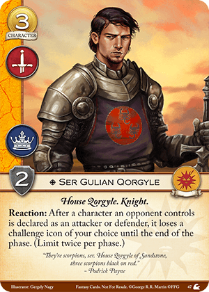 Ser Gulian Qorgyle
