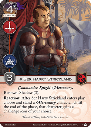 Ser Harry Strickland