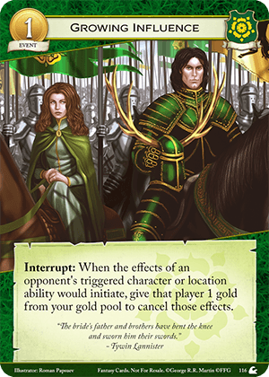 Growing Influence