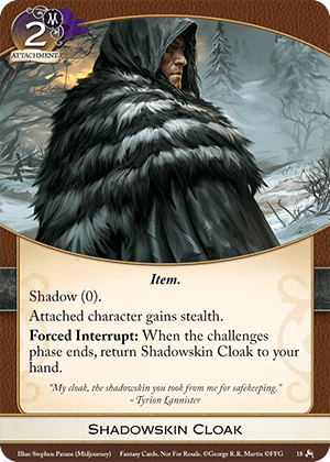 Shadowskin Cloak