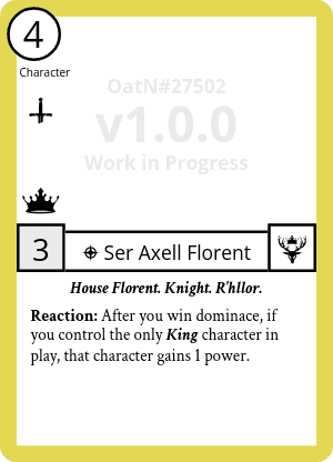 Ser Axell Florent