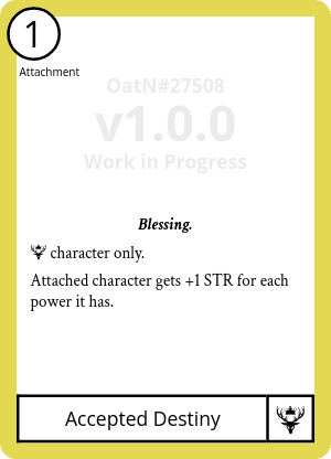Accepted Destiny