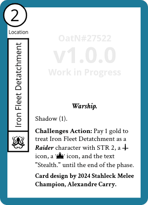 Iron Fleet Detatchment