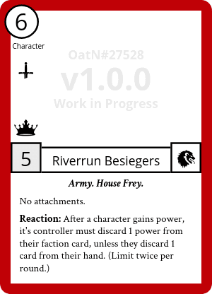 Riverrun Besiegers