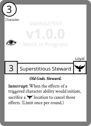 Superstitious Steward