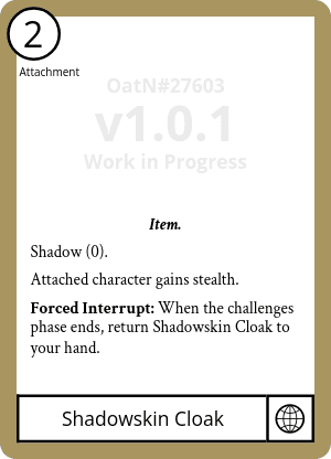 Shadowskin Cloak