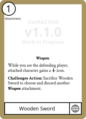 Wooden Sword