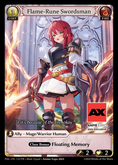 Flame-Rune Swordsman