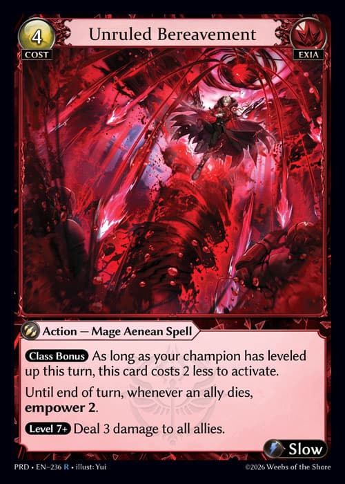 Unruled Bereavement