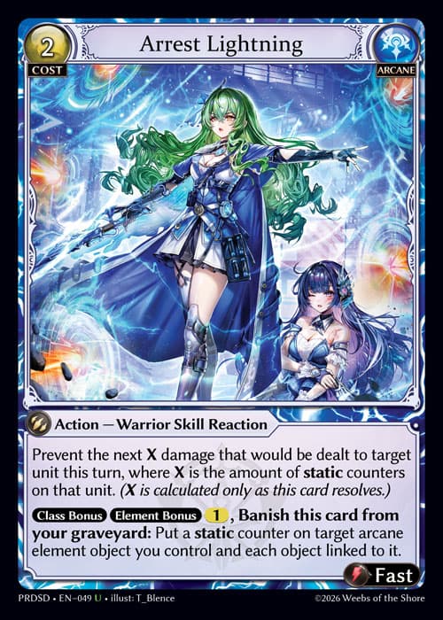 Arrest Lightning