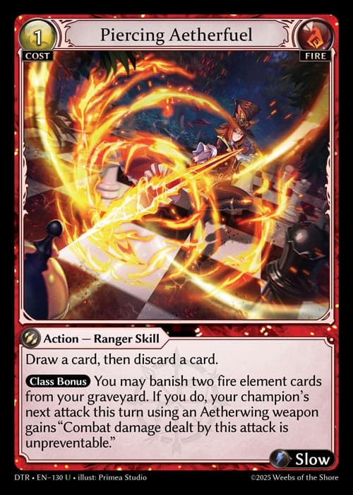 Piercing Aetherfuel
