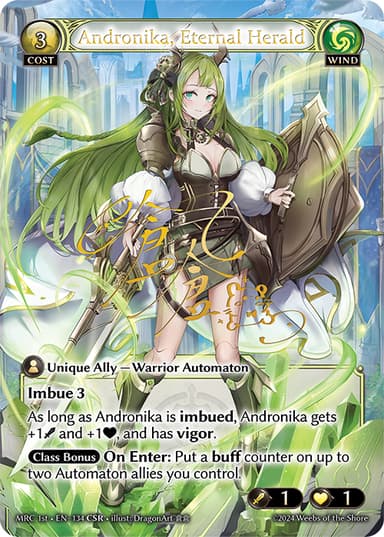 Andronika, Eternal Herald