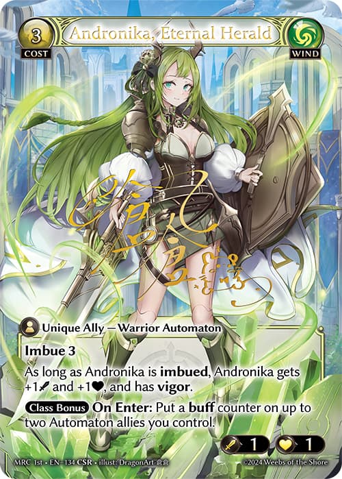 Andronika, Eternal Herald
