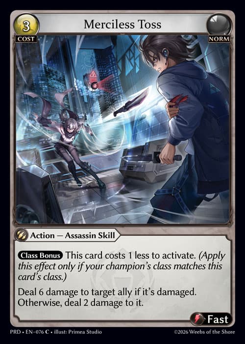 Merciless Toss