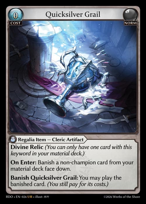 Quicksilver Grail