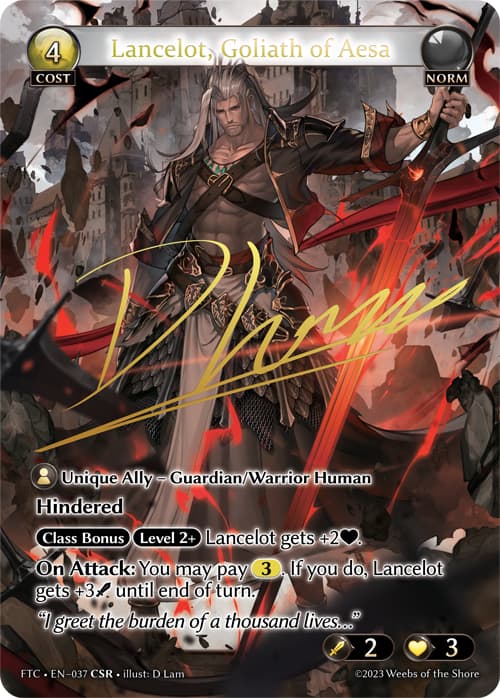 Lancelot, Goliath of Aesa