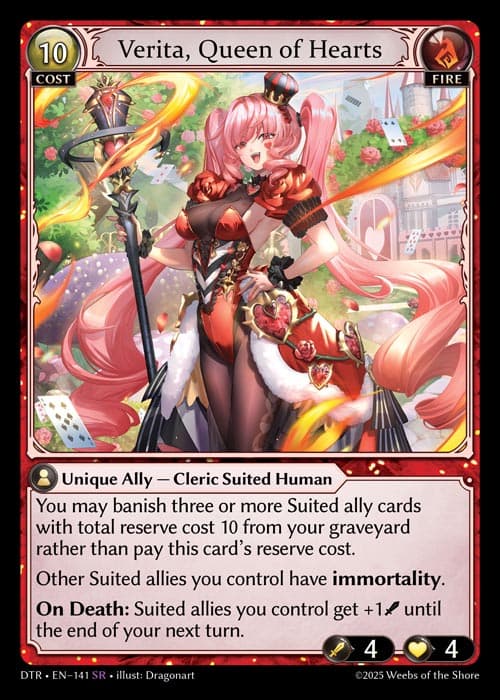 Verita, Queen of Hearts