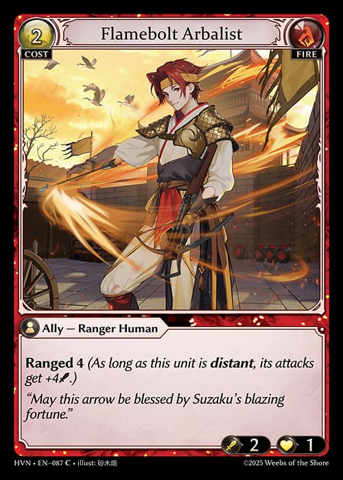 Flamebolt Arbalist