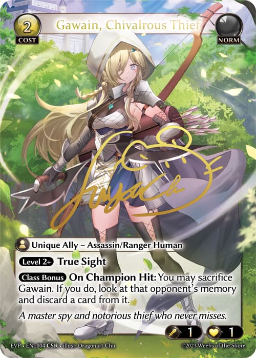 Gawain, Chivalrous Thief
