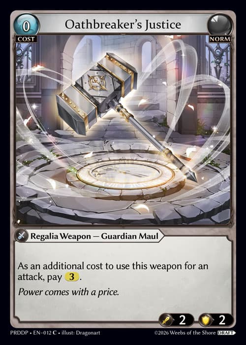 Oathbreaker's Justice