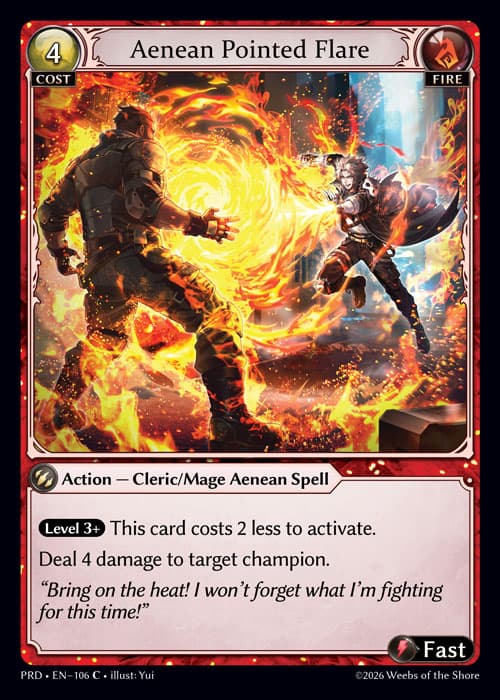 Aenean Pointed Flare