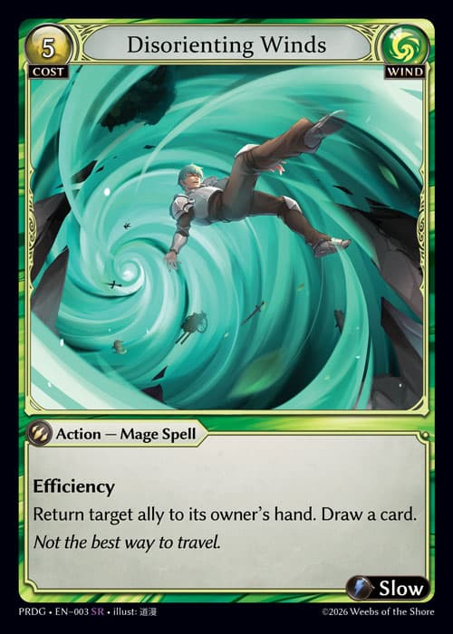 Disorienting Winds