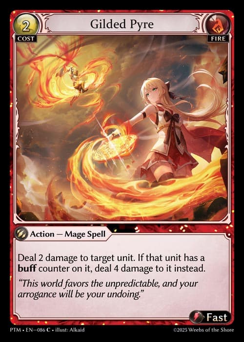 Gilded Pyre