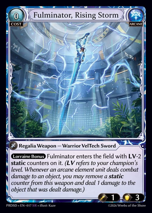 Fulminator, Rising Storm