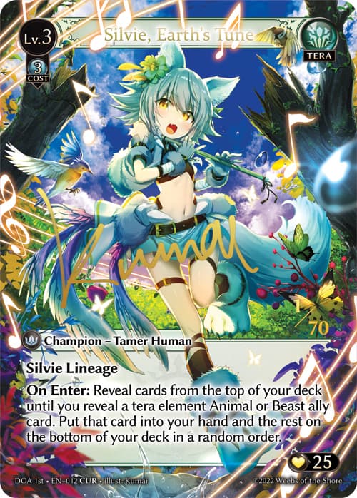 Silvie, Earth's Tune