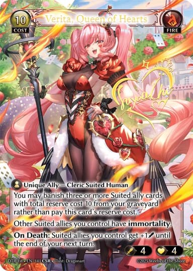 Verita, Queen of Hearts