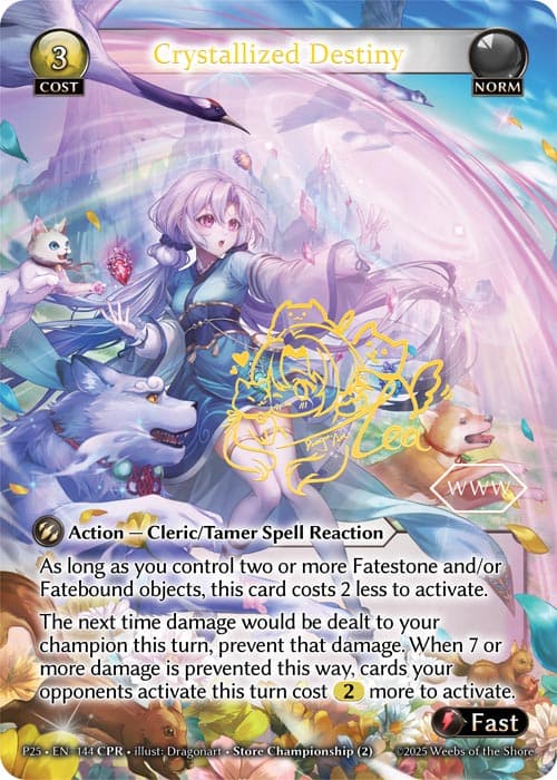 Crystallized Destiny