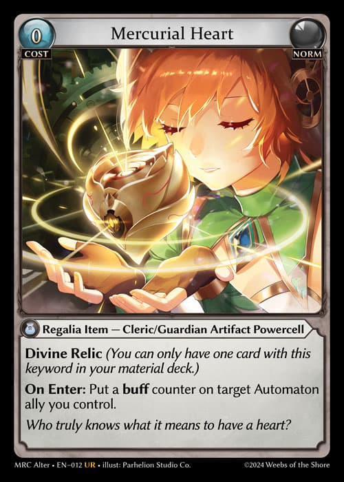 Mercurial Heart