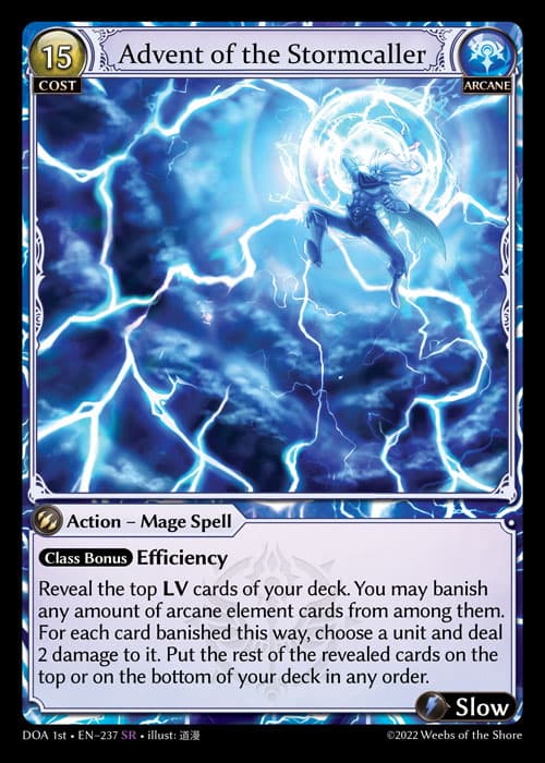 Advent of the Stormcaller