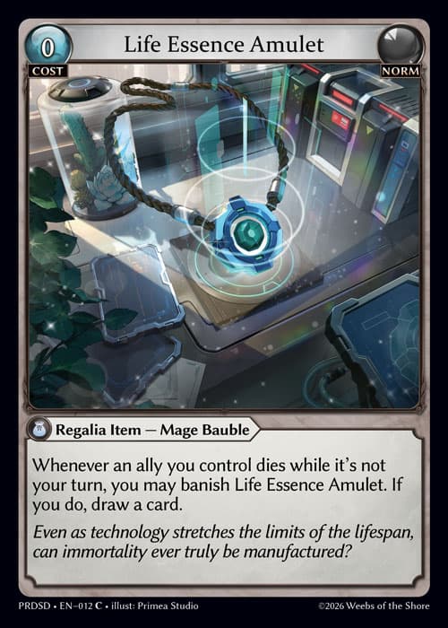 Life Essence Amulet